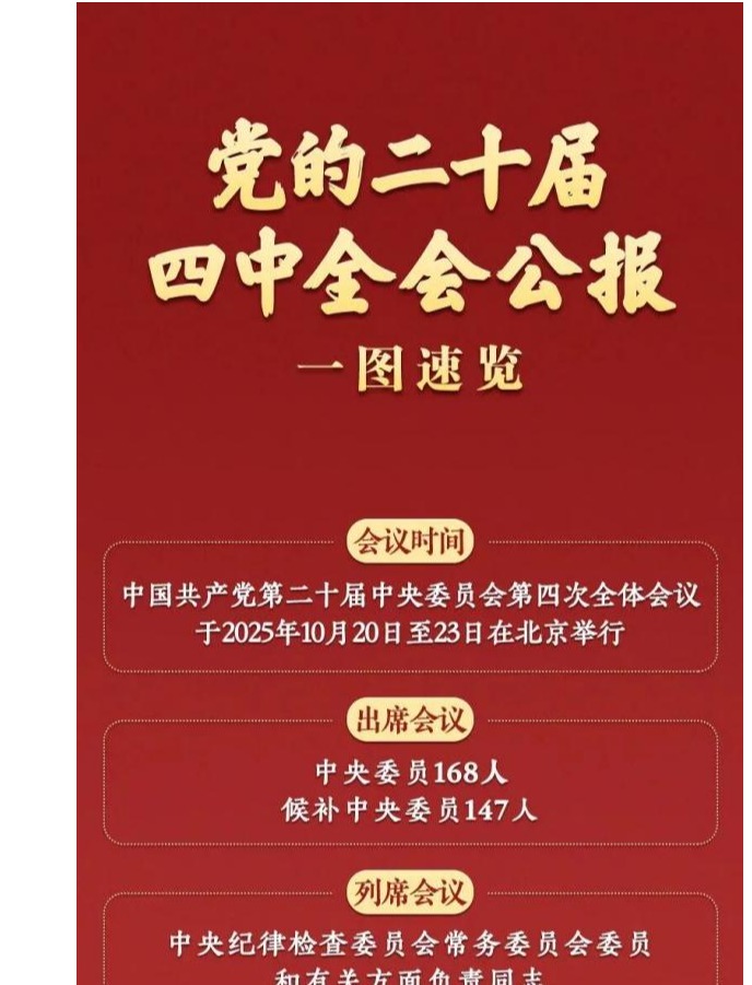 专题学习|党的二十届四中全会精神速览